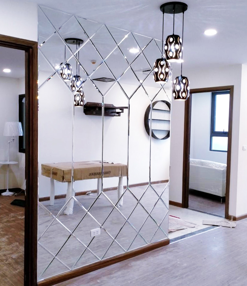 Gương dán tường trang trí 03